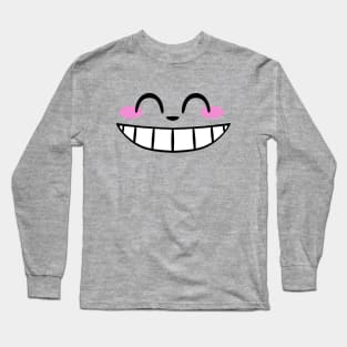 Kawaii Cute Face Long Sleeve T-Shirt